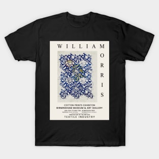 William Morris Exhibition Wall Art Textile Pattern T-Shirt